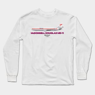 McDonnell Douglas MD-11 - Martinair Long Sleeve T-Shirt